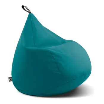 Fotoliu bean bag turcoaz Drop L - So Soft? imagine