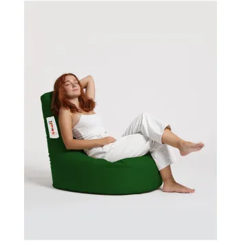 Fotoliu bean bag verde inchis Lina - Floriane Garden imagine