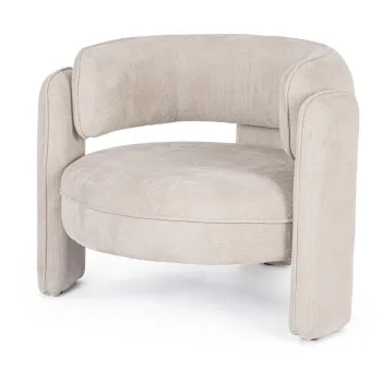 Fotoliu bej Aisha - Bizzotto imagine