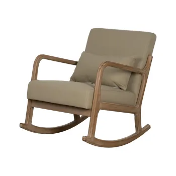 Fotoliu bej balansoar Weave - Ixia imagine