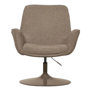 Fotoliu bej cu sezut cu inaltime ajustabila Marten - WOOOD imagine