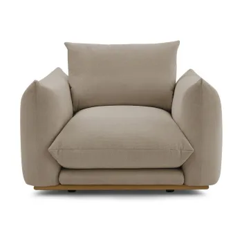 Fotoliu bej Ernest - Bobochic Paris imagine