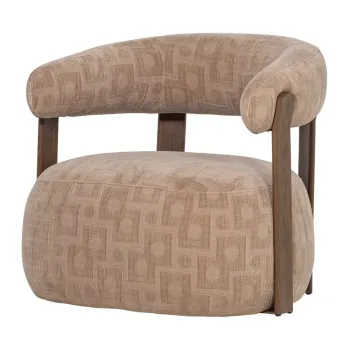 Fotoliu bej Foon aEURWOOOD imagine