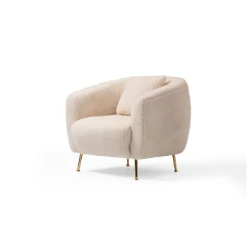 Fotoliu bej Istiridye - Artie imagine