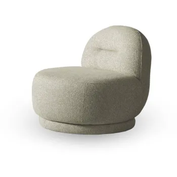 Fotoliu bej Ovo - Miuform imagine