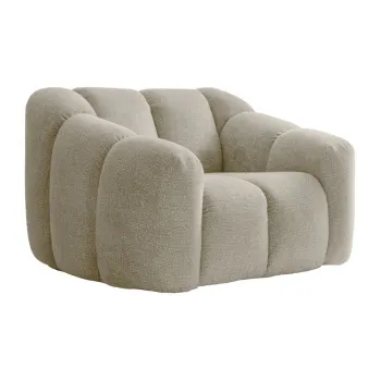 Fotoliu bej Shell - Miuform imagine