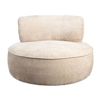 Fotoliu bej Tilbury - Dutchbone imagine