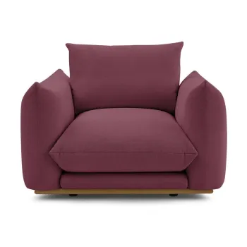 Fotoliu burgundy Ernest - Bobochic Paris imagine