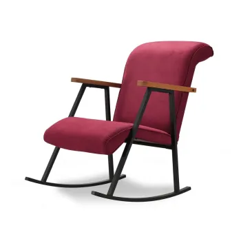 Fotoliu burgundy Yoka - Artie imagine