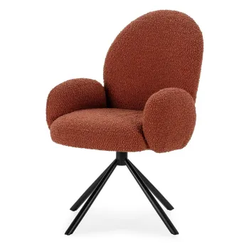 Fotoliu caramiziu Dario - Marckeric imagine