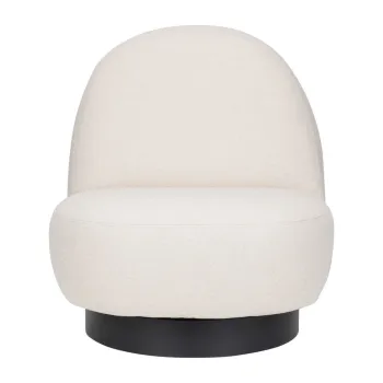 Fotoliu crem pivotant Eden - Zuiver imagine