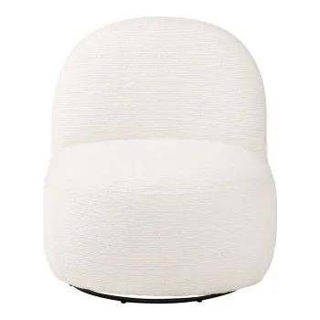 Fotoliu crem pivotant Milo - House Nordic imagine