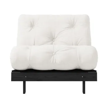 Fotoliu crem Roots Black Night - Karup Design imagine