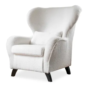 Fotoliu cu spatar inalt alb Miuf - Miuform imagine