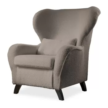 Fotoliu cu spatar inalt Miuform Miuf, maro imagine