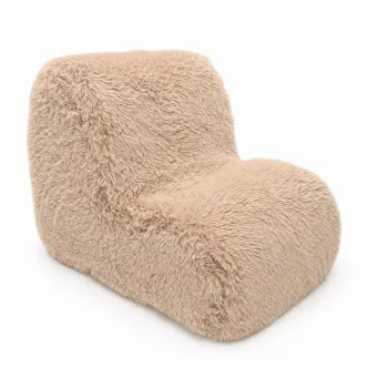Fotoliu de copii in culoare naturala deschisa Mammoth - Meowbaby imagine