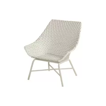 Fotoliu de gradina Hartman Delphine, alb - crem imagine