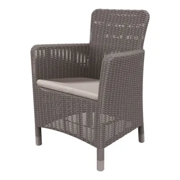 Fotoliu de gradina maro deschis din plastic Trenton - Keter imagine