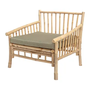 Fotoliu de gradina natural din bambus Sole - Bloomingville imagine