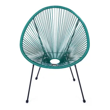 Fotoliu de gradina verde din metal/din plastic Avocado Comfort - Bonami Selection imagine