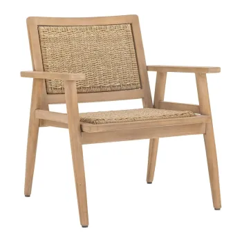 Fotoliu de grAfdinAA(R)n culoare naturalAdin lemn masiv Sorrento aEURBloomingville imagine