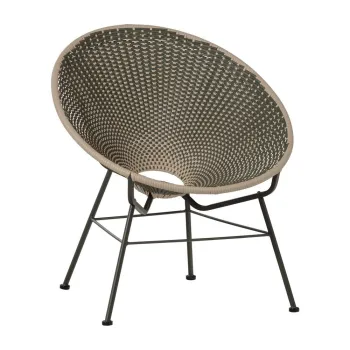 Fotoliu de grAfdinAverde din ratan artificial Kazoun aEURWOOOD imagine