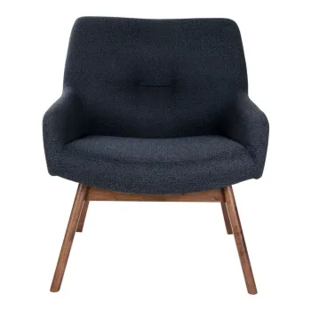 Fotoliu din lemn de nuc House Nordic London, culoare inchisa imagine