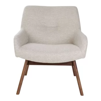 Fotoliu din lemn de nuc House Nordic London, maro bej imagine