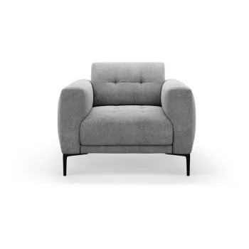 Fotoliu gri Bemy - Micadoni imagine