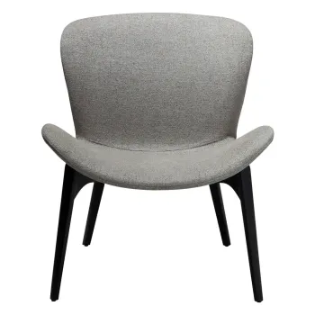 Fotoliu gri cu tapiterie din tesatura boucle Paragon - DAN-FORM Denmark imagine