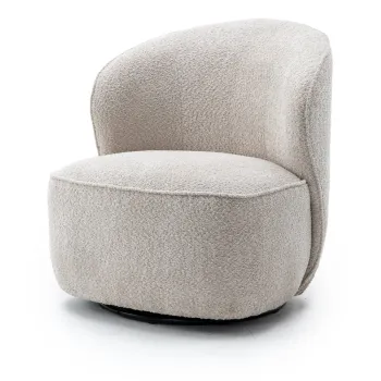 Fotoliu gri deschis Edna - Marckeric imagine