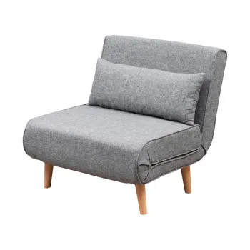 Fotoliu gri deschis Folde - Artie imagine