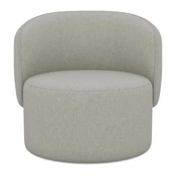 Fotoliu gri deschis Ipo - Makamii imagine