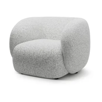 Fotoliu gri deschis Kate - Micadoni imagine