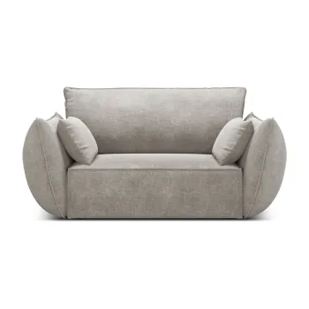 Fotoliu gri deschis Vanda - Mazzini Sofas imagine