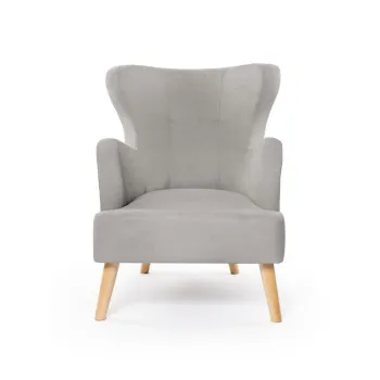 Fotoliu gri deschis wing Noemye - Bonami Selection imagine