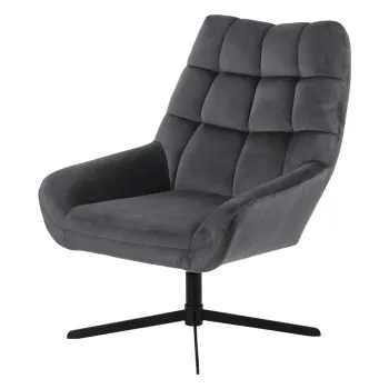 Fotoliu gri inchis Paris - Actona imagine