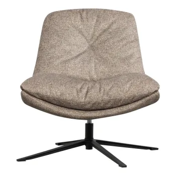 Fotoliu in culoare naturala pivotant Arve - WOOOD imagine