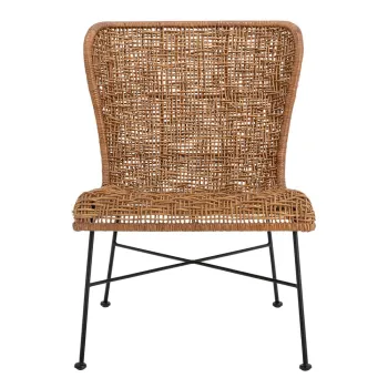 Fotoliu in culoare naturala tesut Somme - Bloomingville imagine