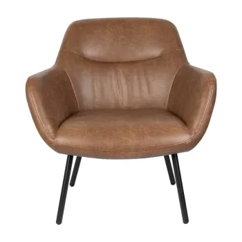 Fotoliu maro Dude - White Label imagine