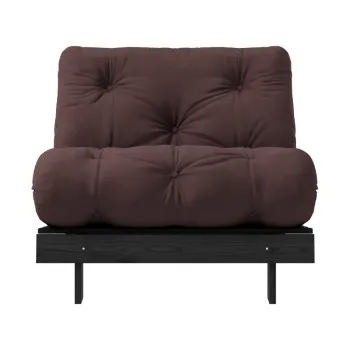 Fotoliu maro inchis Roots Black Night - Karup Design imagine