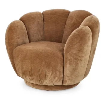 Fotoliu maro Tulip - Bizzotto imagine