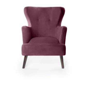 Fotoliu mov wing cu tapiterie din catifea Noemye - Bonami Selection imagine