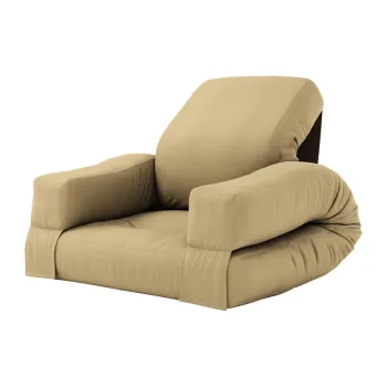 Fotoliu pentru copii galben Mini Hippo - Karup Design imagine