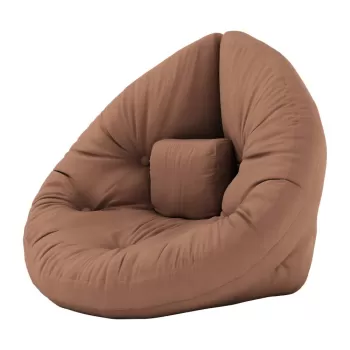 Fotoliu pentru copii portocaliu Mini Nido - Karup Design imagine