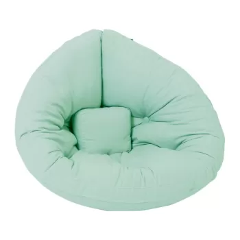 Fotoliu pentru copii verde de relaxare Mini Nido - Karup Design imagine