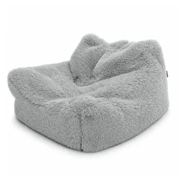 Fotoliu puf pentru copii alb Mammoth - Meowbaby imagine