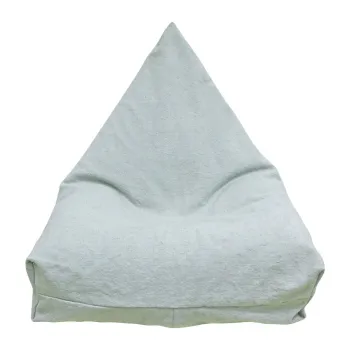 Fotoliu puf pentru copii albastru prafuit Cleo Blue Sage - Lorena Canals imagine