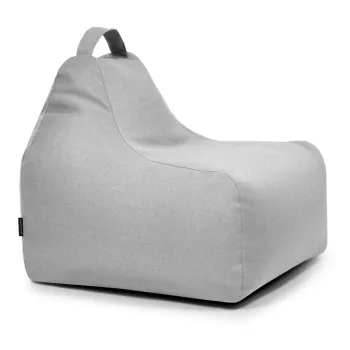 Fotoliu puf pentru copii gri deschis Game Amuse - SLOWDOWN imagine