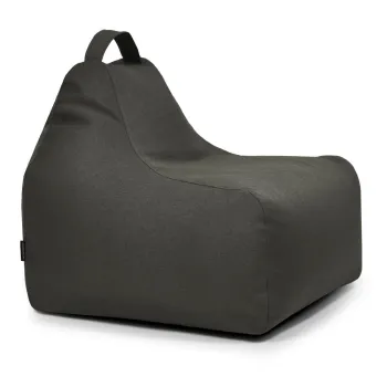 Fotoliu puf pentru copii gri inchis Game Amuse - SLOWDOWN imagine